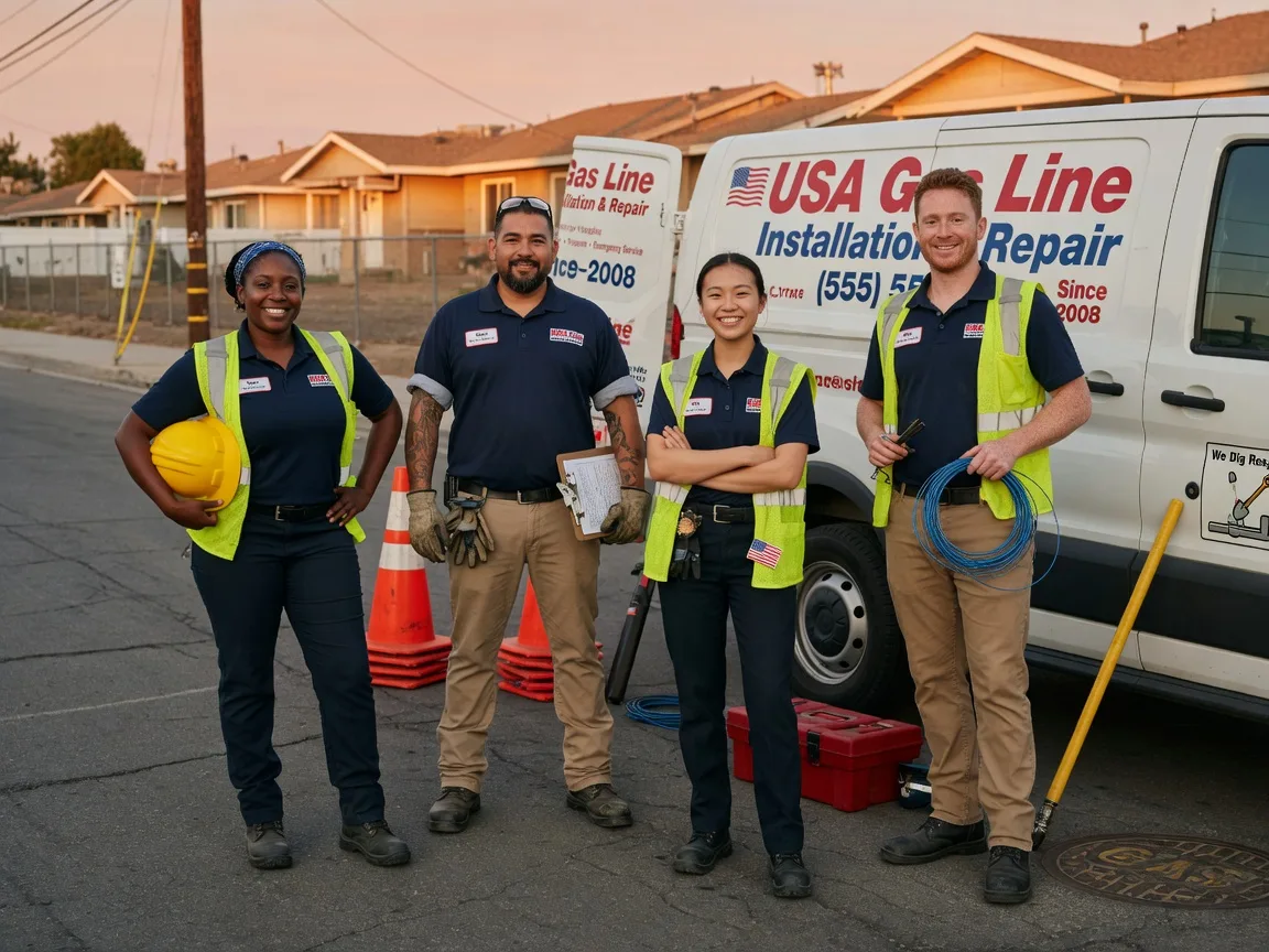 Gas Line Installation company in Robert, LA